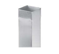 ZINC TUYAU DESCENTE CARREE 80X80 2ML ZINC TUYAU DESCENTE CARREE 80X80 2ML